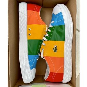Brand new sneakers- Lacoste x polaroid collection